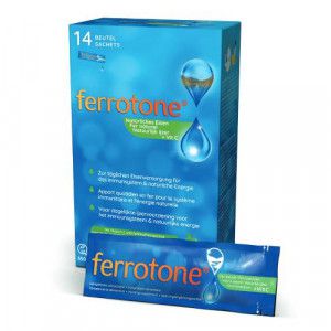 FERROTONE Eisen m.Apfelkonzentrat u.Vitamin C Btl.