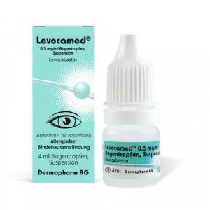 LEVOCAMED 0,5 mg/ml Augentropfen Suspension