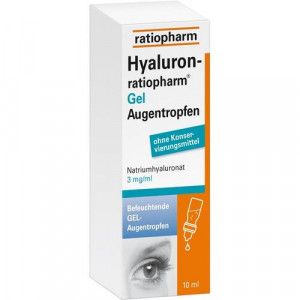 HYALURON-RATIOPHARM Gel Augentropfen